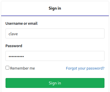 Gitlab Login